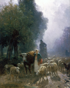 Going to Market on a Misty Morning